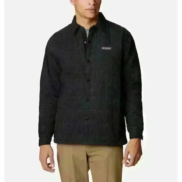 Men's Shirts & Tops Columbia Landroamer™ Quilted Shirt Jacket Cold Warm - Picture 2 of 8